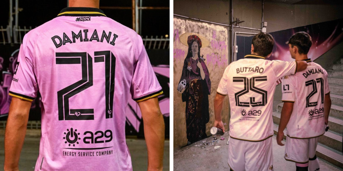 A29 è Back Sponsor del Palermo F.C.